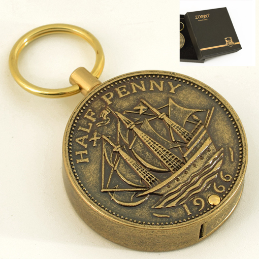 Medal Half Penny Lighter