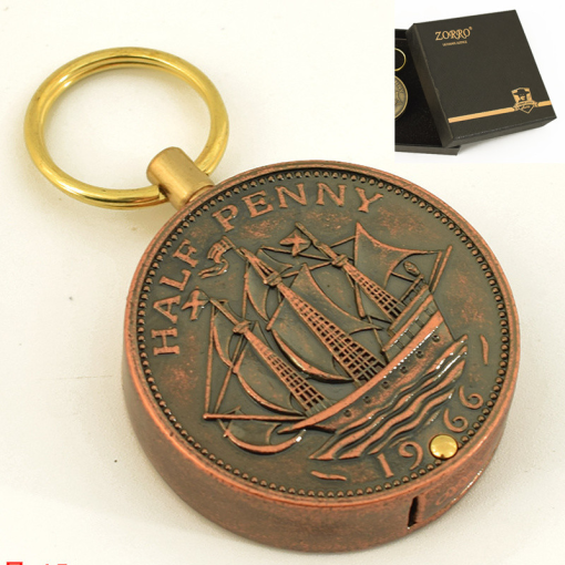 Medal Half Penny Lighter