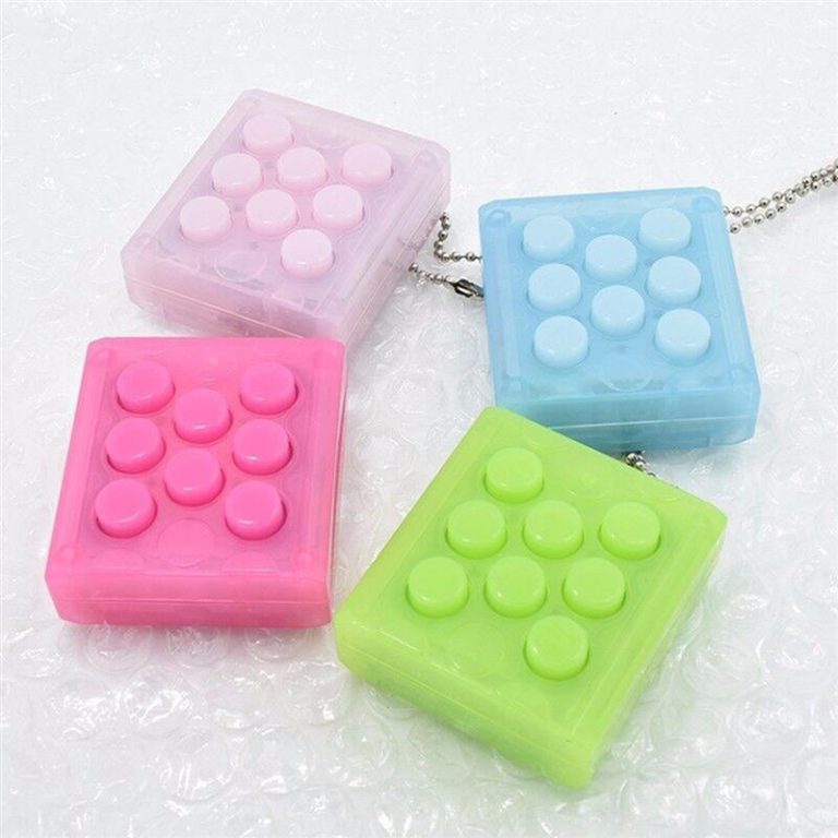 Endless Bubble Wrap, Anti-Stress Toy Electronic Bubble Wrap Keychain ...