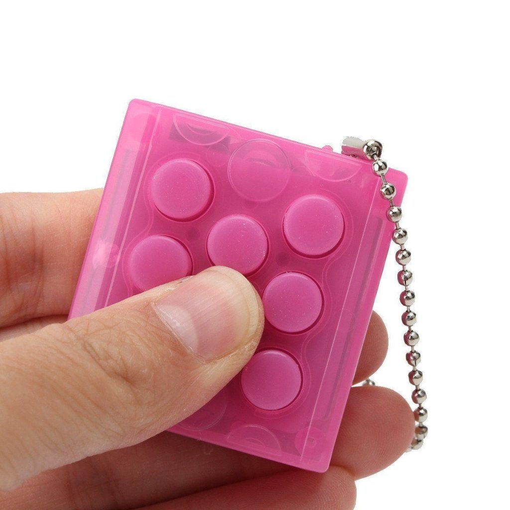 Endless Bubble Wrap, Anti-Stress Toy Electronic Bubble Wrap Keychain ...