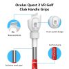 Vr Golf Club Handle Grip Attachment For Oculus Quest 2 Controllers Extension Games Accessories