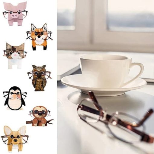 Wagglasses - Animal-Shaped Mount For Glasses (Hand-Made)