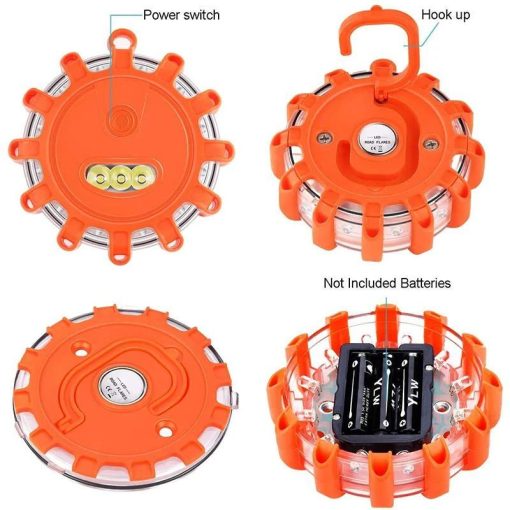 Magnetic Emergency Road Safety Flares