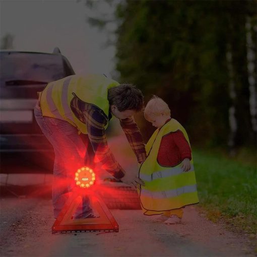 Magnetic Emergency Road Safety Flares