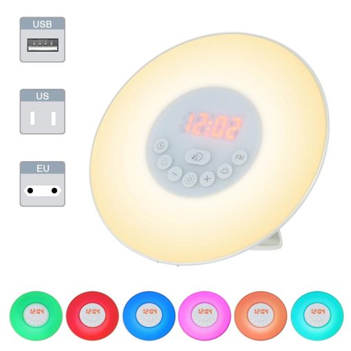 Sunrise Simulation Natural Light Alarm Clock