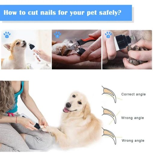 Dog Nail Grinder - Electric Dog Nail Clippers