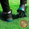 Advanced 2023 Lawn Grass Aerator Spike Shoes With Adjustable Straps