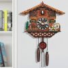 Antique Black Forest Wooden Cuckoo Clock