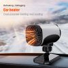 12V 24V Car Heater 150W 2 In 1 Portable Car Fan Heating And Cooling 360 Degree Rotating Defroster Defogger Winter Heating Fan