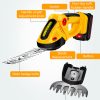 36V Electric Hedge Trimmer Cordless Lawn Mower Machine Grass Hedge Trimmer Rechargeable Grass Cutter Machine Pruning Shear