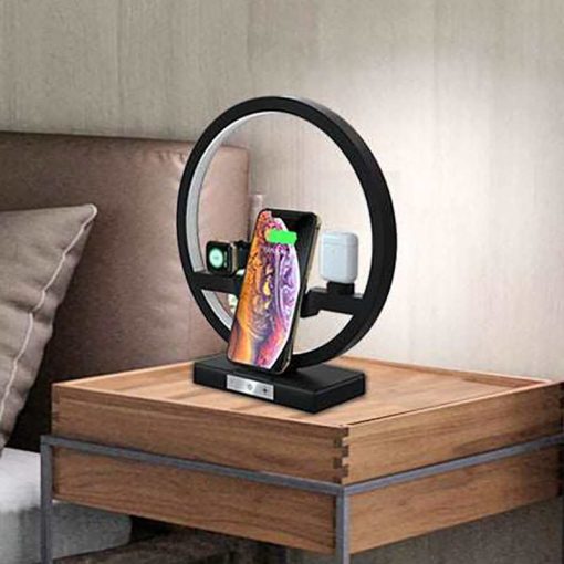 4 In 1 Wireless Charger Lamp