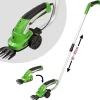 7.2V Mini Electric Grass Trimmer Lawn Mower Lithium-Ion Cordless Hedge Trimmer Rechargeable Cutting Garden Tools Weeding Shear