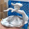 Cg World Works By Maria Panfilova Dragon And Mouse Statue Art Sculpture Resin Crafts Home Decoration Christmas Gift