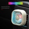 Car Air Outlet Cooling Fan Adjustment Portable Usb Light Creative Low Noise Car Fan Auto Interior Automotive Supplies