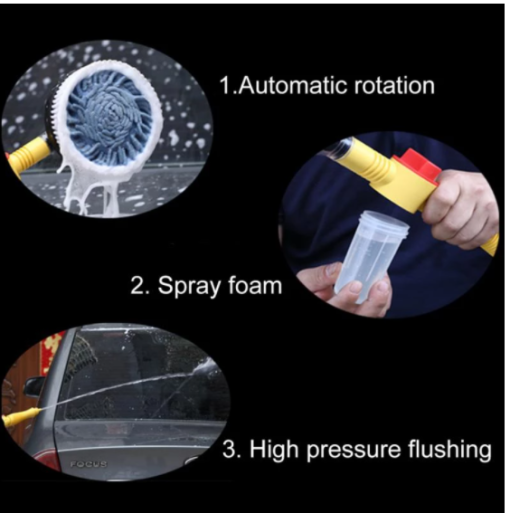 Convenient Automatic Rotating Car Wash Brush