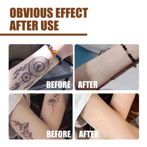 Elecool 30Ml Tattoo Removal Liquid 100% Safe Permanent Clean Tattoo Portable Natural Plant Extracts Body Art Paint Removal Cream