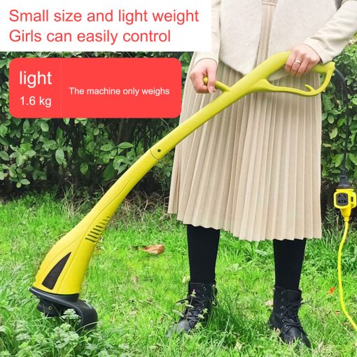 Electric Lawn Mower Cordless Grass Cutter Trimmer Portable Garden Trimming Machine Lawn Mower Garden Tools Eu Plug