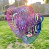 Garden Bird Repeller Reflective Butterfly Windmill Decor Wind Chimes Wind Spinner Wind Catcher Outdoor Garden Decoration 2023