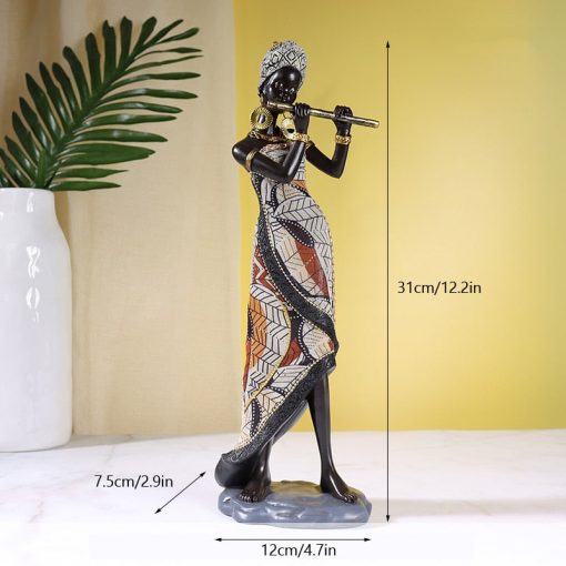 Female Musician Statue