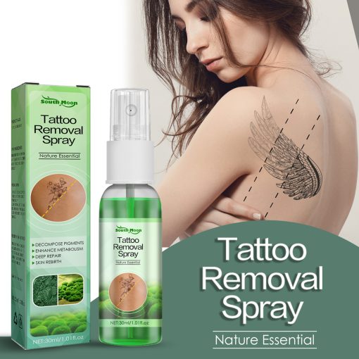 Quick Permanent Tattoo Removal Spray Makeup Painless Pigment Permanent Removal Product Skin Care