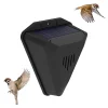 Solar Animal Repellents Repelling Solar Alarm Bird Repeller With 13 Modes Of Sound Playback Bird Dog Repellents Outdoor Garden