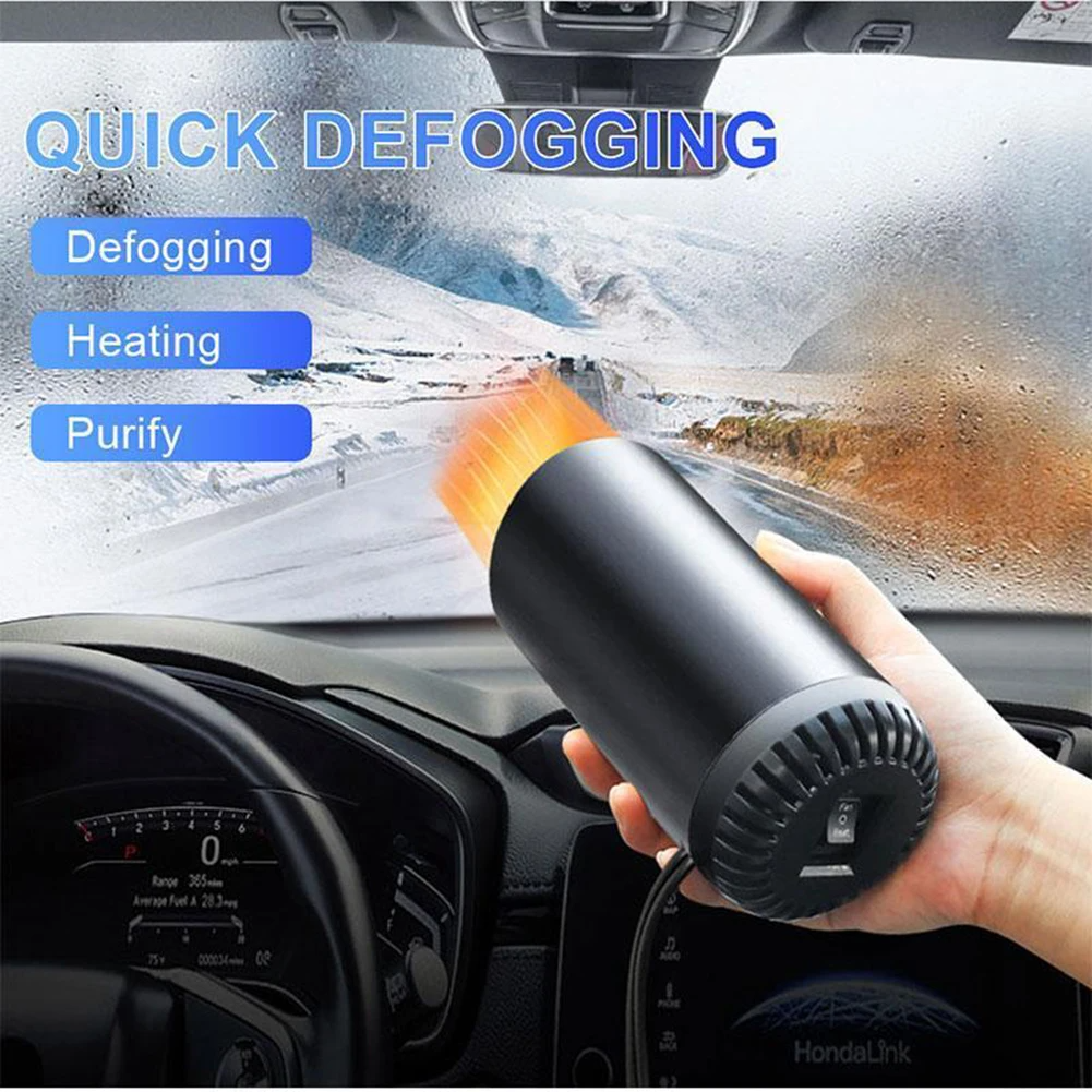 Vehicle Mounted Cup Heater High Power Defogging And Defrosting Device