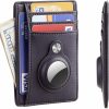 Smart Airtag Leather Wallet