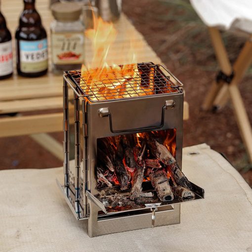 Mini Portable Camping Firewood Stove