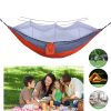 1-2 Person Portable Outdoor Camping Hammock Swing With Mosquito Net Hanging Bed Ultralight Tourist Sleeping Fabric Rocking Chair