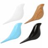 1/5 Creative Bird Shape Wall Hooks Home Decoration Storage Resin Wood Grain Storage Rack Bedroom Door After Coat Hat Hanger Hook