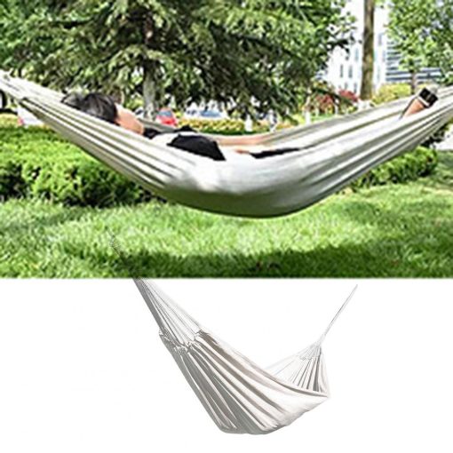 1 Set Practical Sleeping Hammock Detailed Camping Hammock Comfortable Single Double Person Hanging Hammock Rest