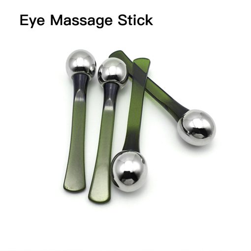 1 Pc Eyes Skin Massager Stick Eyes Cream Applicator Reduce Puffiness Eye Serum Roller Ball Massager Eyes Lifting Beauty Tools