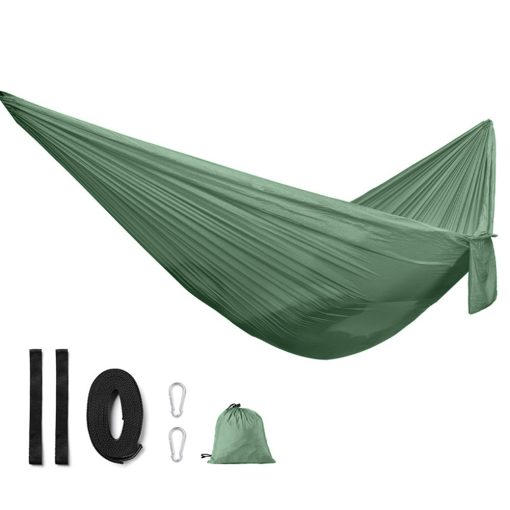 245X90Cm Outdoor Camping Parachute Sleeping Hammock Garden Swing Hanging Sleeping Bed Backpacking Travel Equipment