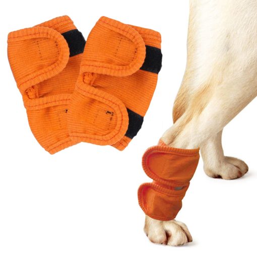 2Pcs Pet Knee Pads Leg Support Brace Dog Elbow Protector Pads For Puppy Supplies