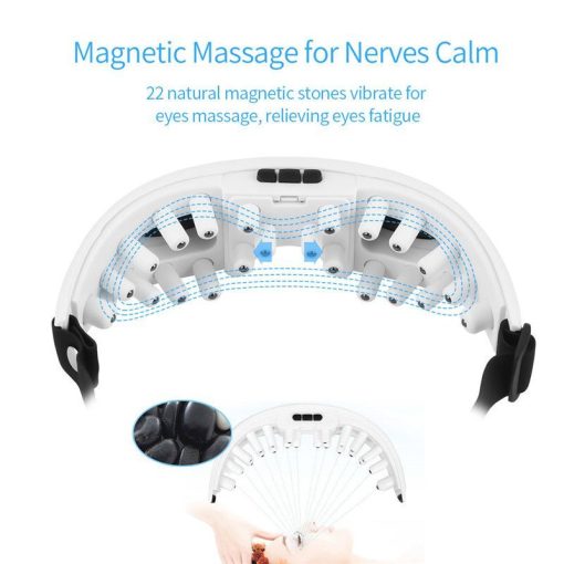 9 Modes Vibration Eye Massager Relieve Fatigue And Dark Circles Magnetic Acupuncture Eye Care Tool Magnetic Therapy Eye Massager