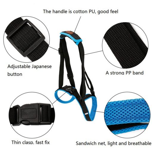 Adjustable Dog Lift Harness For Back Legs Pet Support Sling Help Weak Legs Stand Up Pet Dogs Aid Assist Tool For Old Dogs