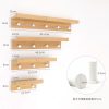 Bamboo Coat Hanger, Coat Hanger, Floating Wall Hanger, Coat Hook, Coat Hanger, Towel Rack