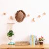 Children'S Room Decorative Hooks Wood Wall Hooks Star Key Hook Modern Creative Coat Hook Rack Wall Hanger Bag Hooks For Hanging