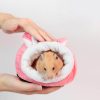 Cute Hamster Cotton House Soft Plush Sleeping Bag Small Animal Nest Guinea Pig Breathable Warm Rooms Hamster Accessories