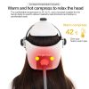 Electric Air Pressure Head Massager Wireless Infrared Heating Helmet Pressure Acupuncture Vibrator Relax Massage Health Care