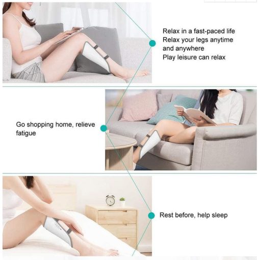 Electric Ems Foot Leg Massager Health Care Relax Cellulite Removal Shaping Acupuncture Stimulation Microcurrent Saude Massage