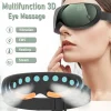 Electric Vibration Steam Eye Massage Home Ems Massager Glasses Heating Eye Care Instrument Dark Circles Relieve Eyes Fatigu