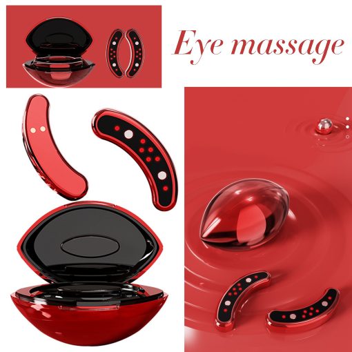 Eye Care Of Micro Current Eye Beauty Device Compress Removes Dark Circles And Fine Lines Eye Protection Home Eye Massager