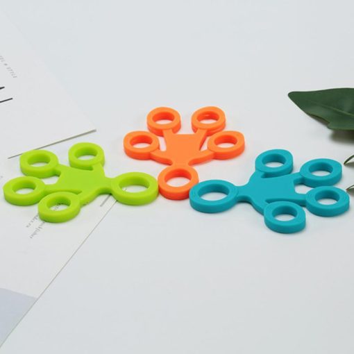 Hand Puller Finger Resistance Bands Exercisers Stretcher Rehabilitation Training Pull Ring Hand Expander Grip 3 Levels 7