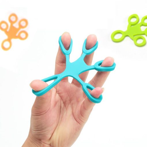 Hand Puller Finger Resistance Bands Exercisers Stretcher Rehabilitation Training Pull Ring Hand Expander Grip 3 Levels 7