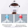 Head And Eye Two-In-One Massager, Air Pressure Vibration Therapy To Promote Sleep, Infrared Music Massage Helmet