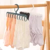 Multifunctional Drying Rack Hanger Windproof Underwear Hanger Socks Clothes Clip Home Furnishing Wardrobe Rack Storage
