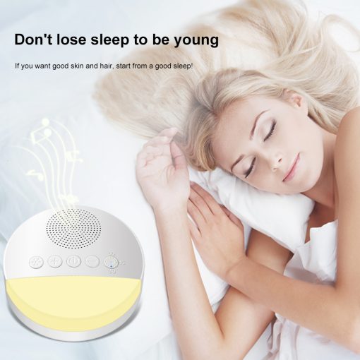 Plastic Sleep Meter With Night Light Music Sleep Therapy Helper Relaxing Sleeping Aid Therapy Device Save Energy Baby Care Tools