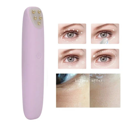 Sleep Band Electric Eye Massager Rf Vibration Ems Wrinkle Removal Eye Care Tool Massager Purple Eyes Nursing Equipment