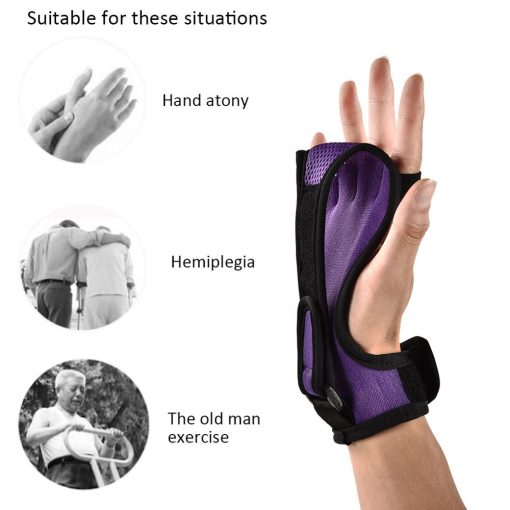 Training Fixed Gloves Stroke Hemiplegia Rehabilitation Auxiliary Training Equipment Fist Finger Glove Support For Elderly Relief